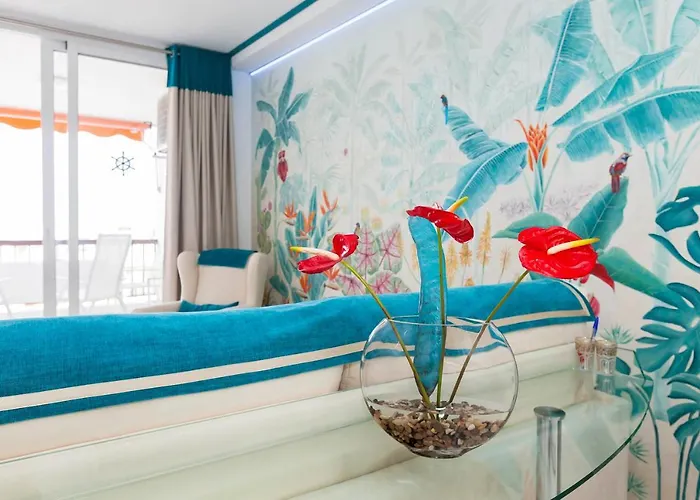 First Line Sea, Luxury Penthouse, Sea And Sunset View Vivenda Vacational Guayero 618 Los Cristianos (Tenerife)