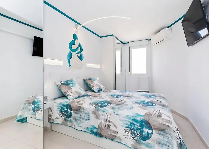 First Line Sea, Luxury Penthouse, Sea And Sunset View Vivenda Vacational Guayero 618 아파트