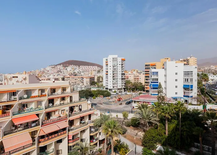 Apartamento First Line Sea, Luxury Penthouse, Sea And Sunset View Vivenda Vacational Guayero 618 Los Cristianos (Tenerife)