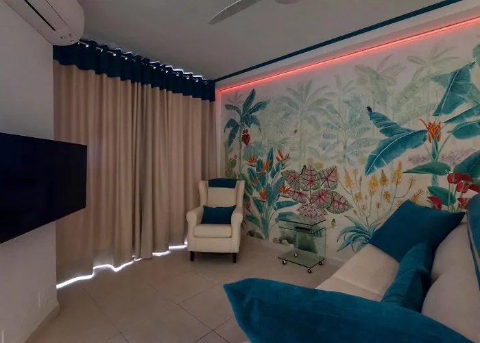 شقة First Line Sea, Luxury Penthouse, Sea And Sunset View Vivenda Vacational Guayero 618