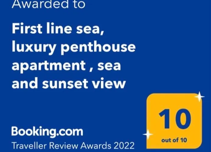 First Line Sea, Luxury Penthouse, Sea And Sunset View Vivenda Vacational Guayero 618