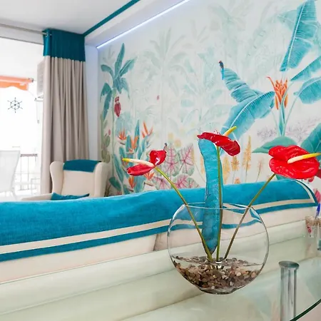 First Line Sea, Luxury Penthouse, Sea And Sunset View Vivenda Vacational Guayero 618 로스크리스티아노스